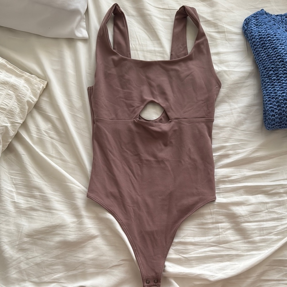 Abercrombie & Fitch Pink Bodysuit Top